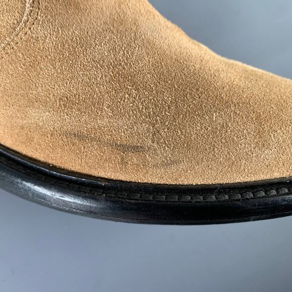 ISABEL MARANT Size 8 -Galna- Tan Suede Chelsea Boots - Picture 12 of 12